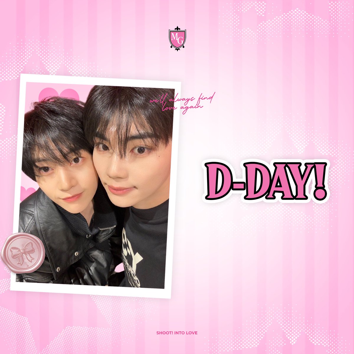 yeoukkuma's tweet photo. the day you've been waiting for is finally here!
catch you later at shoot! into love as our story unfolds in full bloom ๐ฉท๐
#ShootIntoLove #TthewinLovewithWook https://t.co/lguo54rZoE