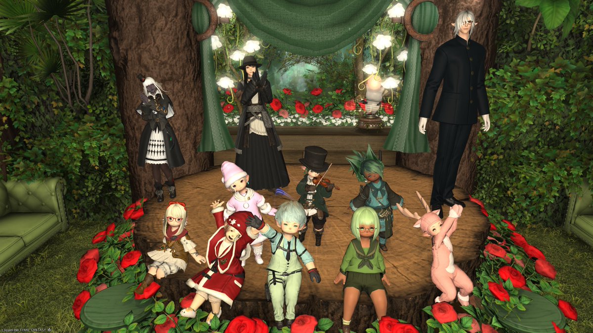 昨夜は #FF14_GREENWIND さんへ🌱
ゆっくりと演奏を楽しんでこの後爆睡しました💤