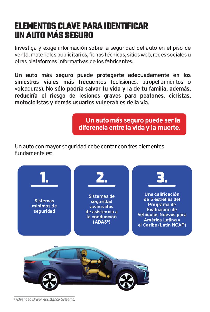 elpoderdelc's tweet image. &quot;Los miles de muertes de peatones, ciclistas y motociclistas demuestra que la #SeguridadVehicular no sólo debería proteger a quien conduce, sino a todos en la calle&quot;.
-Claudia Moreno de @SaludJustaMx sobre Guía para comprar un auto más seguro y eficiente.
f.mtr.cool/djpiqeqgsd