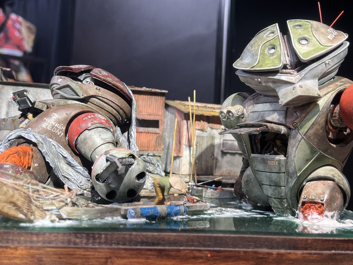 lifeonaxis's tweet image. 開場しました！
アキバお買い物ついでにゼヒお寄りください🌼
#WCC模型倶楽部
#WCCレトロロボット
#コトブキヤ秋葉原館