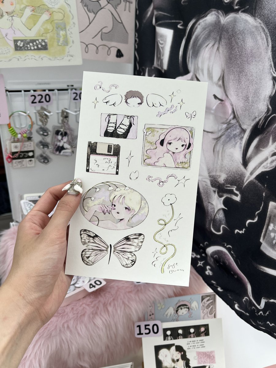 tabby ˚. 𐀔 komiket all-original #N11 tweet media