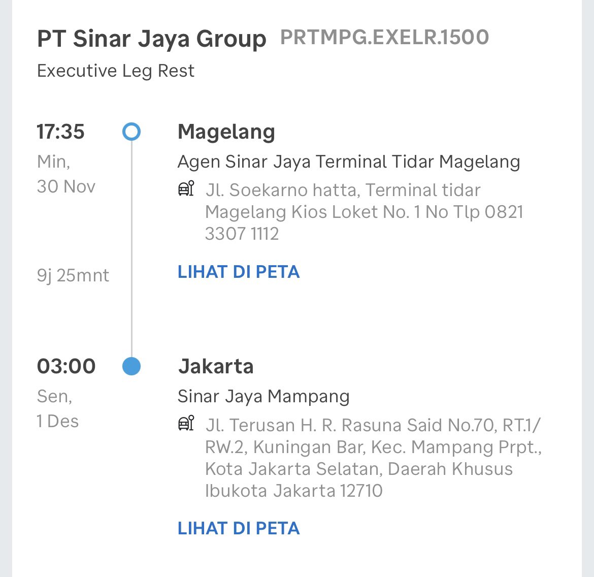adikwik's tweet photo. Warga magelang adakah yg butuh tiket bus mgl-jkt, berangkat besok sore? Aku ada nih stengah harga saja 🙏 https://t.co/HGAENY3CzB