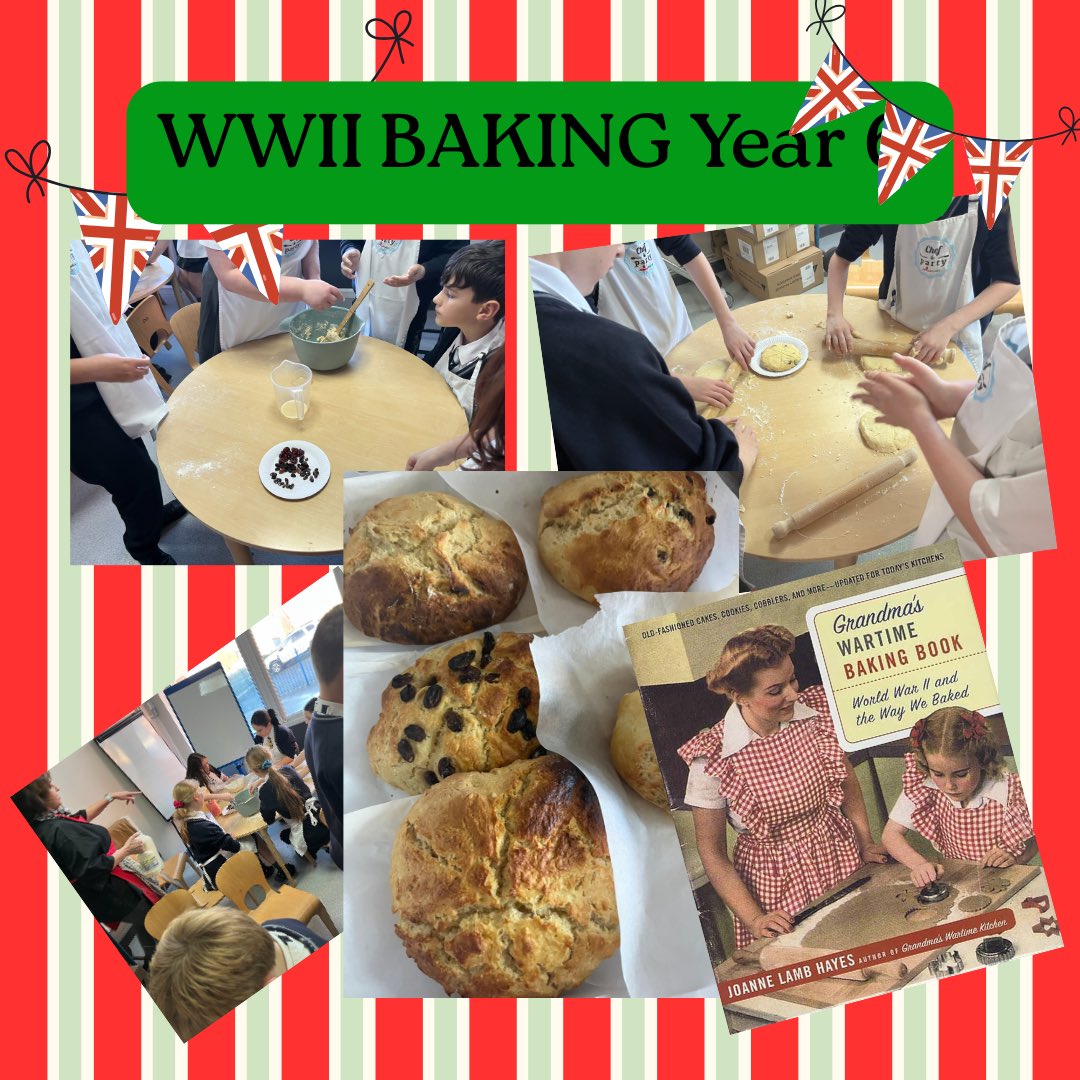 WWII Scone Baking with enthusiastic <a href="/Year6Monksdown1/">Year6<a href="/MonksdownSchool/">Monksdown Primary</a></a> <a href="/MonksdownMakes/">MonksdownMakes</a> @MonksdownSchool