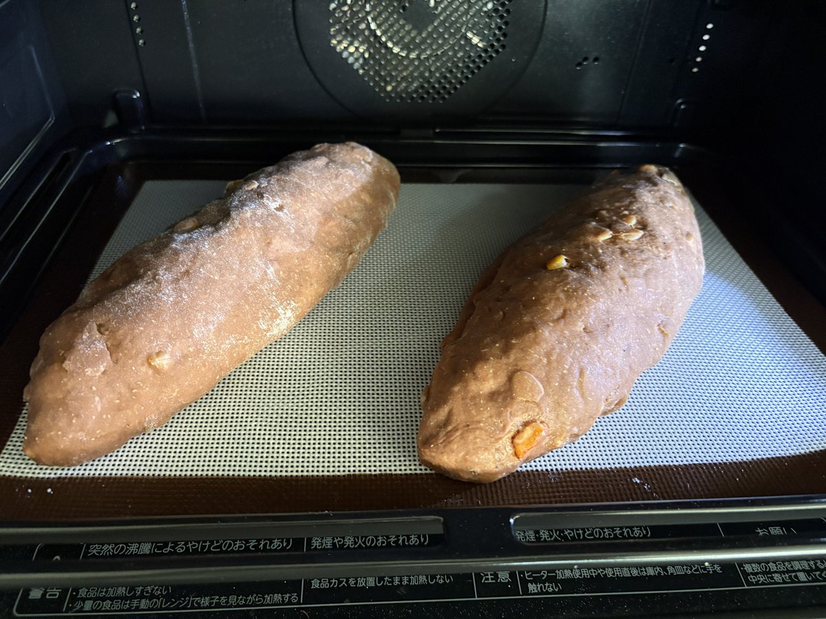 今日はシュトレンをベイクしています