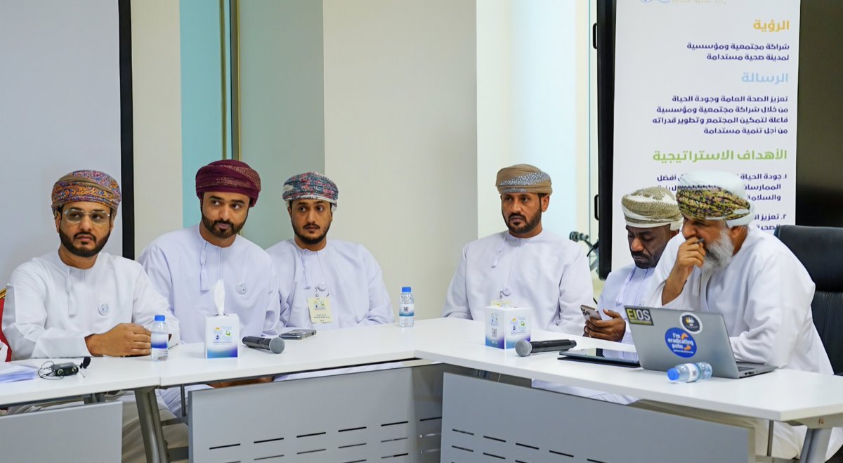 SalHealthCity's tweet photo. تقييم لجان أنماط الحياة الصحية واللجنة الاجتماعية والثقافية ضمن متطلبات اعتماد مدينة صلالة الصحية https://t.co/mlqc3gJ6Wf
