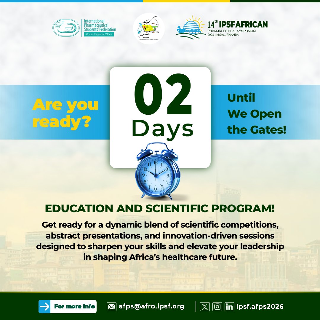 14th IPSF African Pharmaceutical Symposium tweet media