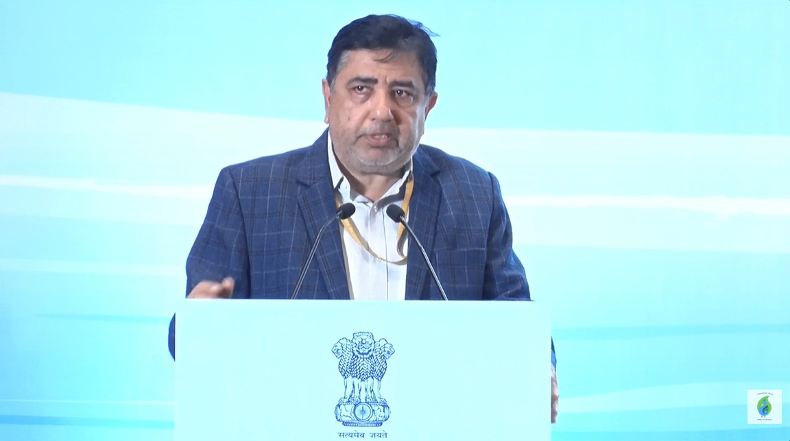 nwmgoi's tweet image. Sh. Rohit Kakkar shares insights on wastewater reuse in urban areas: 20% reuse targets for AMRUT cities, 40% industrial demand met through treated sewage, 80% water demand for agriculture irrigation &amp;amp; the Jal Hi Amrit initiative for top-performing STPs.
#SujalamBharat