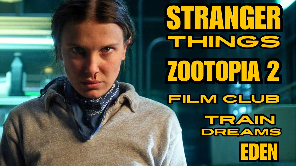 SCREEN WATCHING #podcast, 27/11/25: #StrangerThings S5, #Zootopia2 , #FilmClub, EDEN, TRAIN DREAMS, A #pawpatrolchristmas
WATCH: youtu.be/9-UG-5nHGM0
LISTEN: pod.link/screenwatching
#FilmX  #MillieBobbyBrown #AimeeLouWood #reviews