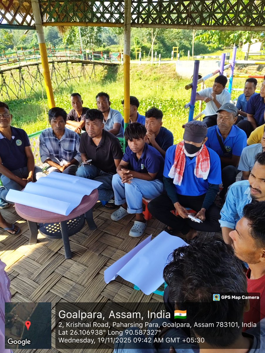 CentralAssam's tweet photo. A week long Eco-Tourism Product Curation Training & Workshop was held at Urpad Beel, @GoalparaForest Division under the APFBC Ecotourism Project. The initiative aimed to help develop innovative ecotourism products while nurturing local talent and encouraging responsible tourism.

@CMOfficeAssam 
@cmpatowary 
@mkyadava 
@assamforest