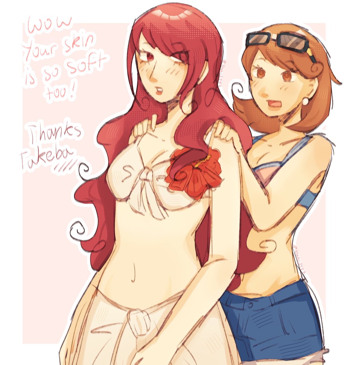 yoshii1557's tweet image. Yukamitsumaxxing #Persona3