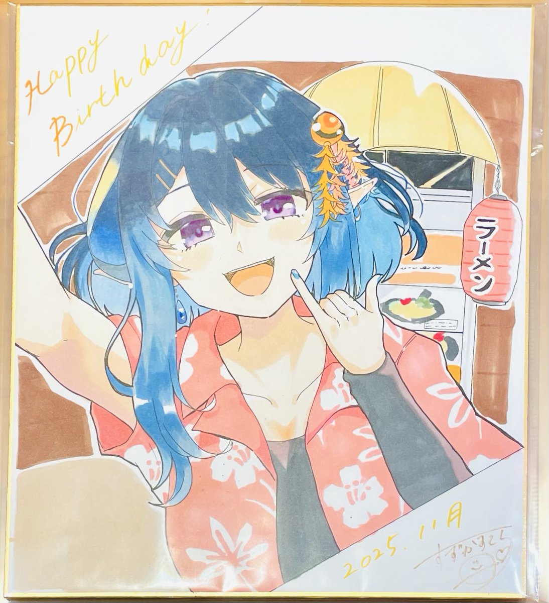 いさなちゃん「ラーメンつばさに来たよ🤙」 ハクオロさんkinkanさん