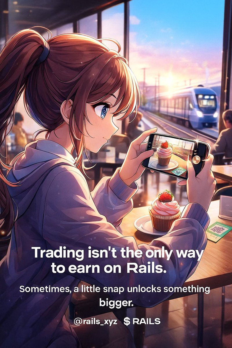 knemaw's tweet image. On @rails_xyz, earning doesn’t start with charts.

It starts with a snap ⚡️ 

One tiny action turns into rewards, ranks, and momentum.

Rails makes every move count.
A snap today can unlock something massive tomorrow.

@cookiedotfun
$RAILS #SNAPS  🚀🔥