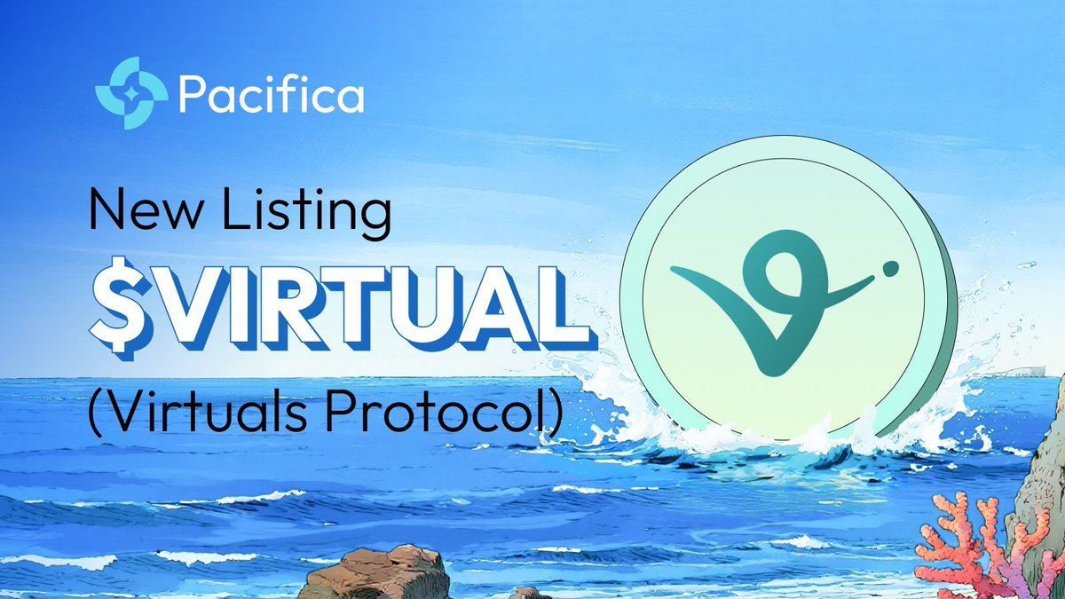 ngocphat0907's tweet image. 🚀 $VIRTUAL perps just landed on @pacifica_fi 🌊

Another week, another listing and once again, Pacifica ships exactly what the community asked for.

$VIRTUAL perpetuals are now live with up to 5x leverage, adding one more high velocity market to Pacifica’s growing arsenal. No…