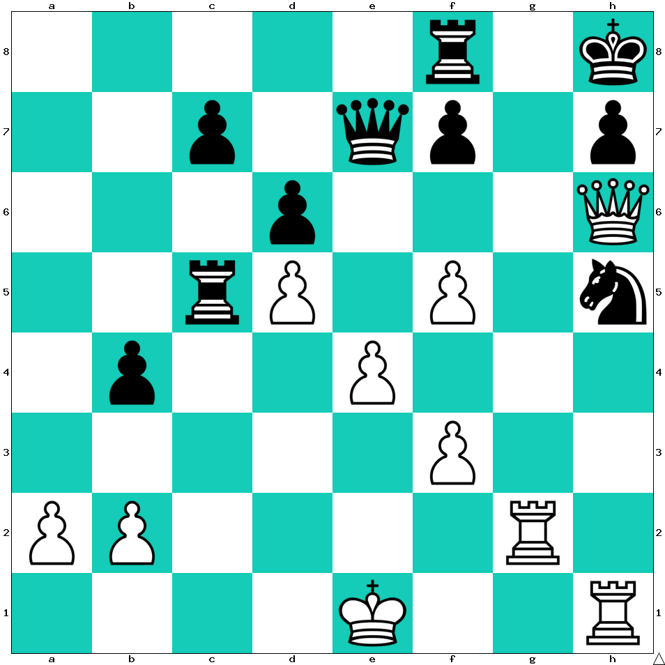 Chess_Strategy's tweet image. ❓ Test de niveau ★☆☆ sur Échecs &amp;amp; Stratégie. 𝐋𝐞𝐬 𝐁𝐥𝐚𝐧𝐜𝐬 𝐣𝐨𝐮𝐞𝐧𝐭 𝐞𝐭 𝐦𝐚𝐭𝐞𝐧𝐭 𝐞𝐧 𝟐 𝐜𝐨𝐮𝐩𝐬 ♟ Juan Santa Torres vs Cecil Lee, Lucerne, 1982 ❤️ LIKEZ en indiquant votre temps de résolution ⌚️

📕 32 raisons de se mettre aux échecs 👉…