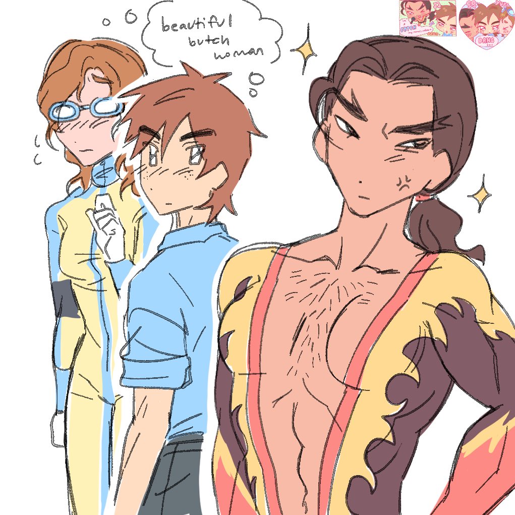 seamoguu's tweet image. fem flambae…. fembae… 
#dispatch #flambae #flambert #waterbae