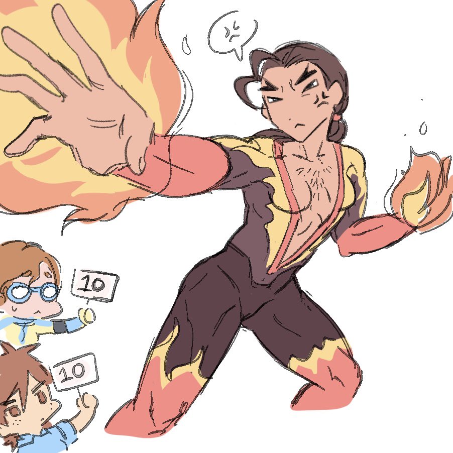 seamoguu's tweet image. fem flambae…. fembae… 
#dispatch #flambae #flambert #waterbae