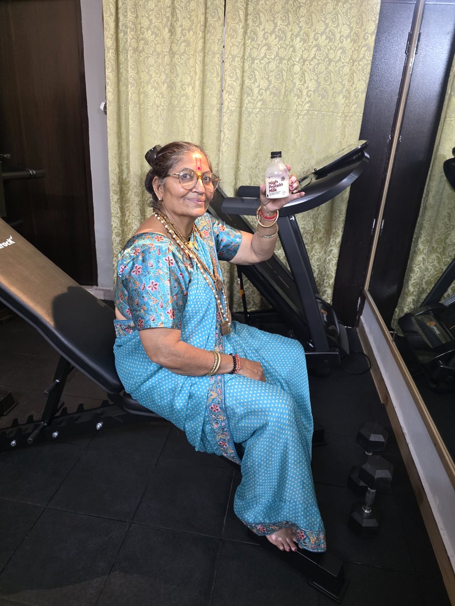 My mother is vegetarian and she doesn't take whey protein,  but she does need protein, So high protein provillac milk comes to the rescue. 

After workout session 26 gm protein and some of the low fat paneer takes care of her protein needs. 

Protein is most important