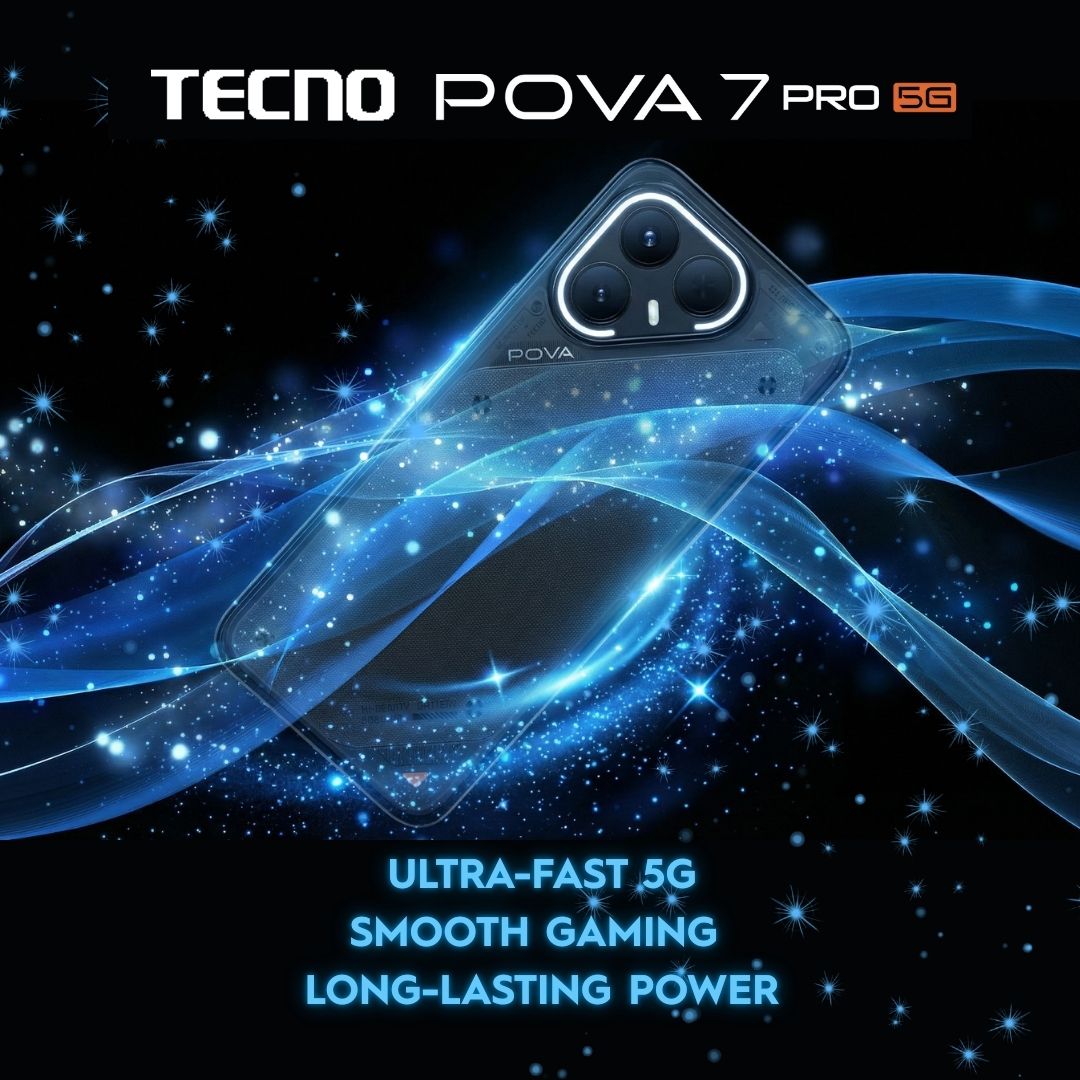 TECNOMobileSA's tweet image. Push your limits this Black Friday.

The POVA 7 Pro 5G gives you:
⚡ Ultra-fast 5G
🎮 Smooth gaming
🔋 Long-lasting power
Upgrade your experience — at a price you won’t believe.

#POVA7Pro5G #BlackFridayDeals #TechUpgrade