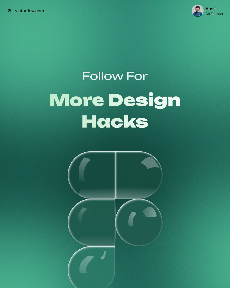 Ansif_developer's tweet image. 💡 Follow @Ansif_developer  for quick, stress-free design tips that actually save time.