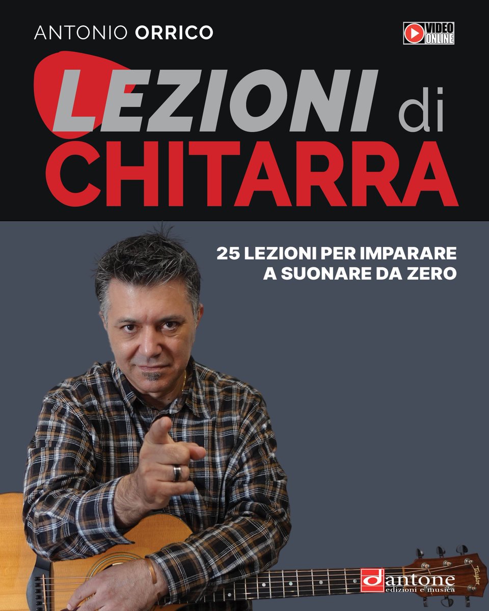 DantoneMusica's tweet photo. Antonio Orrico - Lezioni di Chitarra
Novità ora disponibile https://t.co/Aiq9xYrn6s