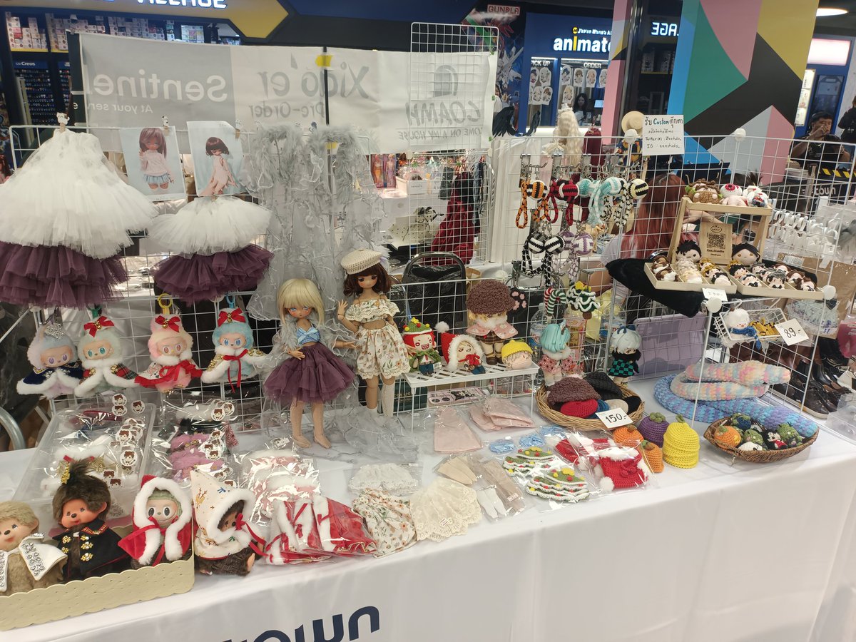 wawagudiya's tweet photo. วางของครบแล้วจ้า
แวะมาช้อปกันที่ Doll's society market 
A09 ค่า https://t.co/XxuGip2dbA