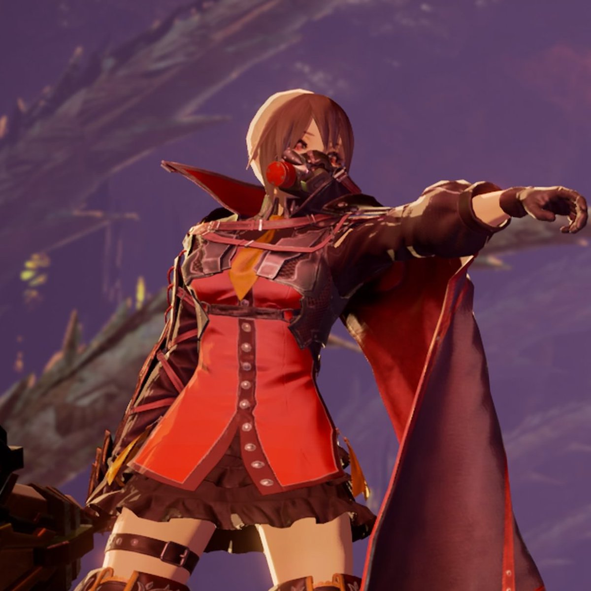 TAKE_firstG's tweet image. ツインテールの髪型なのにムービーシーンでバグってた
「ハゲとるやないか！」とフット後藤さんのツッコミを思い出した😗
#CODEVEIN