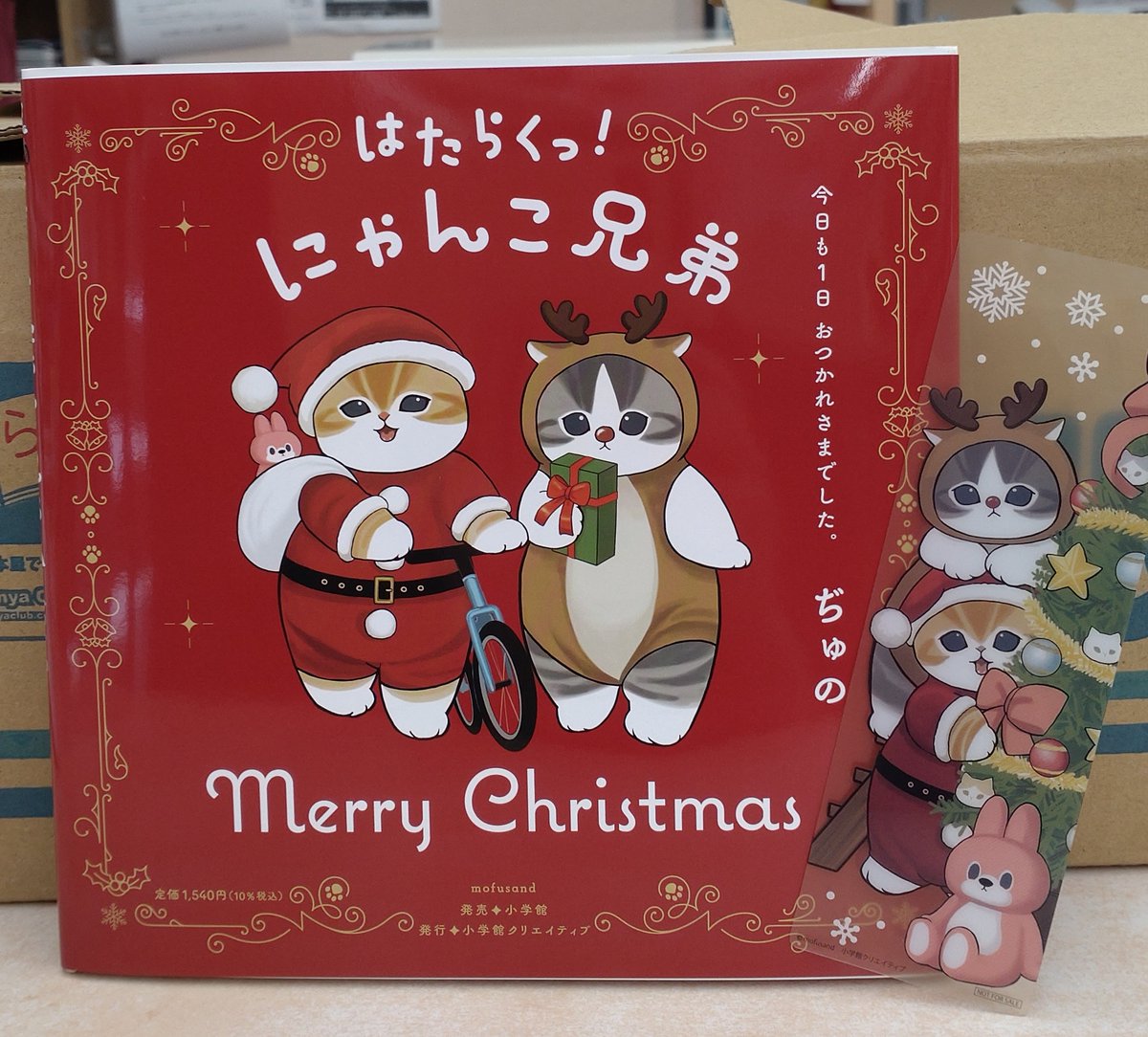 小学館】 🎊🎊#mofusand ⭐️🎄クリスマスにゃんこフェア🎄⭐️好評