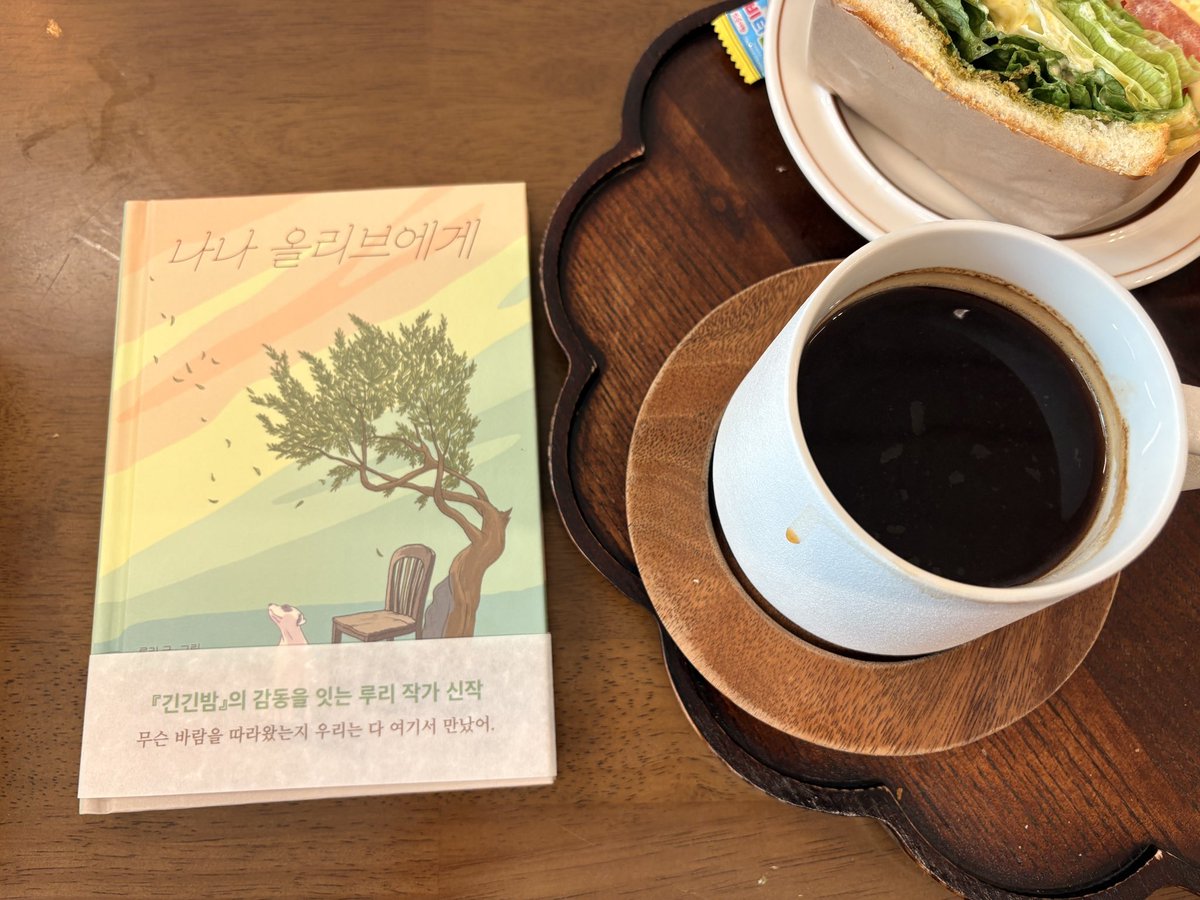normal_people_1's tweet photo. 긴긴밤 루리 작가님의 신작, 나나 올리브에게. 앞뒤 표지만 봐도 뭉클… https://t.co/S12cC020Jm