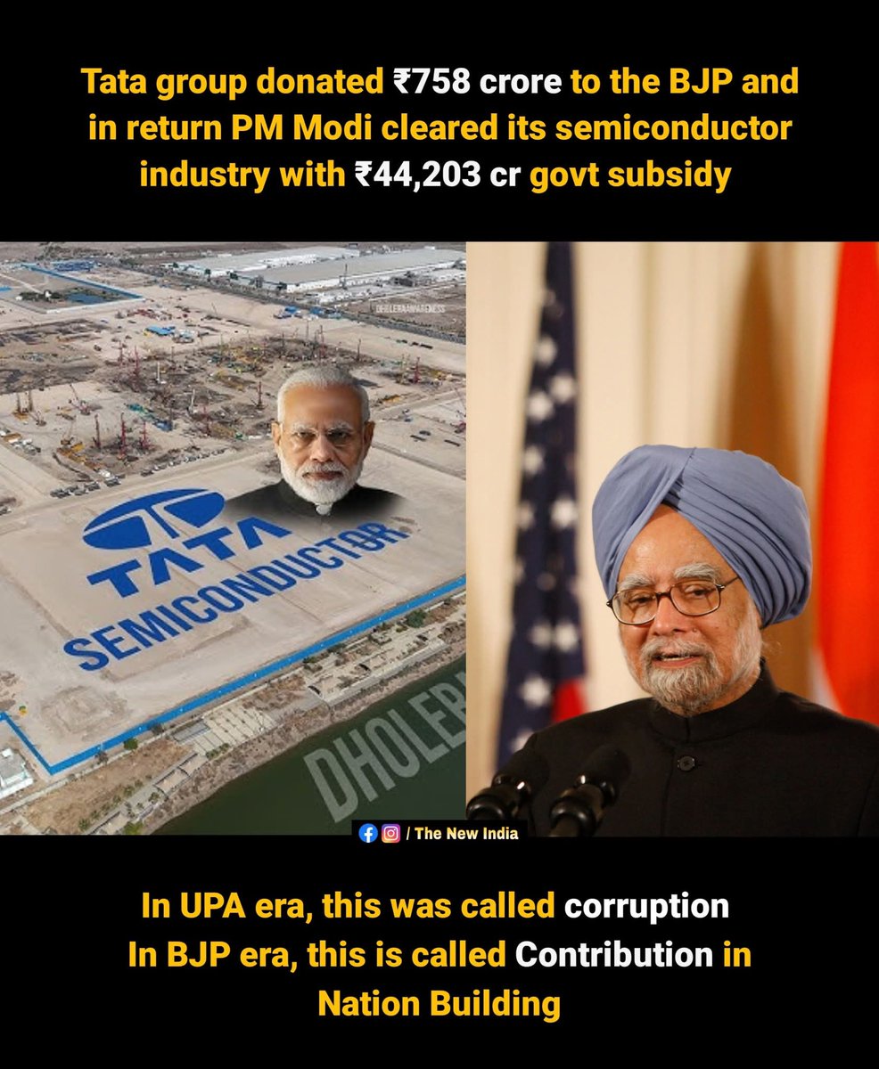 GokulSunda81960's tweet image. #ManmohanSingh 😘
#NarendraModi 💩
#Tata 🤡