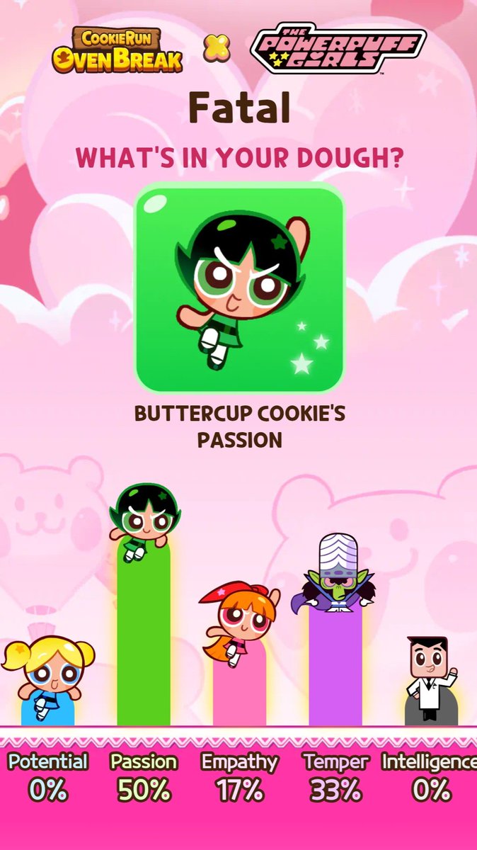 FatalityMean's tweet photo. @CookieRun #cookierundoughtest #PowerpuffGirls_inCookieRun https://t.co/vbrUPkyNzU