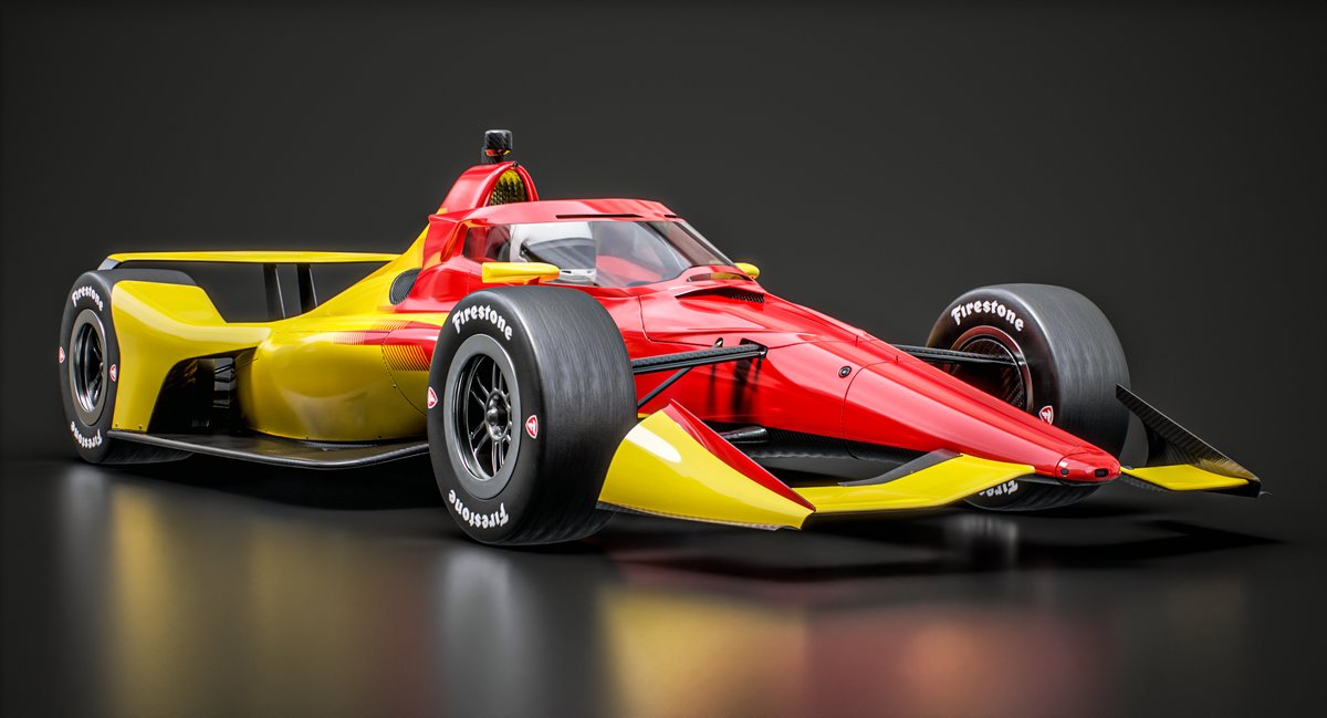 Opticaldreamsof's tweet photo. Low-poly #realtime #PBR #3Dmodel of #Indycar 2025 #Dallara #DW12 UAK-18 #OvalSpeedway #RaceCar Livery for livery design, computer/mobile games, VR, broadcast, advertising, #visualization
#UAK18 #IR18 #HighDownforce #Template #Mockup #lowpoly #3D #gameready
https://t.co/hnfPaccmqt https://t.co/HeiSNJ6Urv