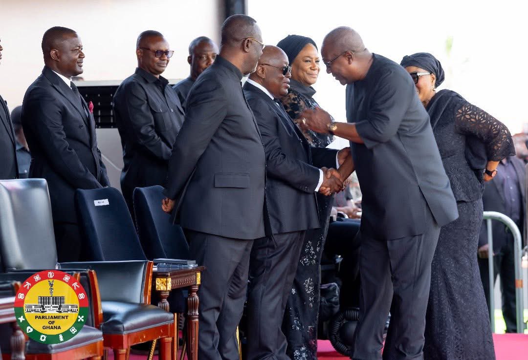 ProfDrGADanquah's tweet photo. Joined national leaders and mourners in honouring the former First Lady Nana Kunadu Agyeman-Rawlings.
#RIPP
#GhanaMourns
#WomanAtWork https://t.co/tHk9wKqtBH