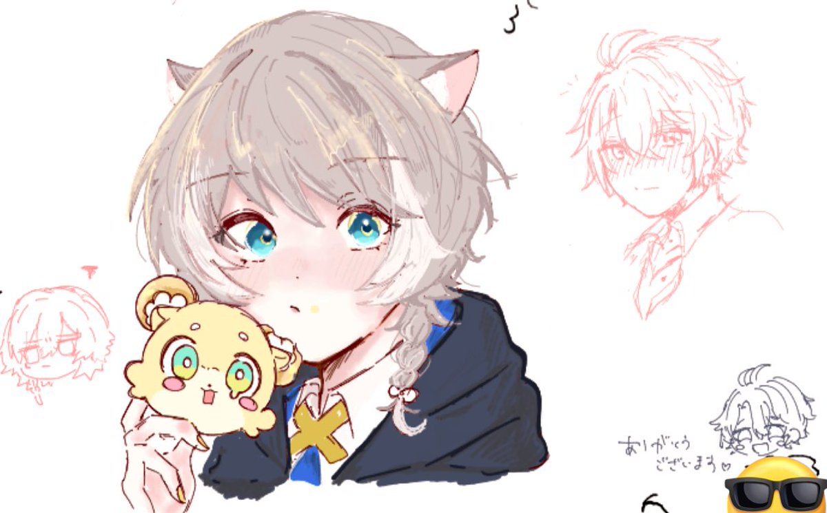 絵🍵お邪魔しました〜！