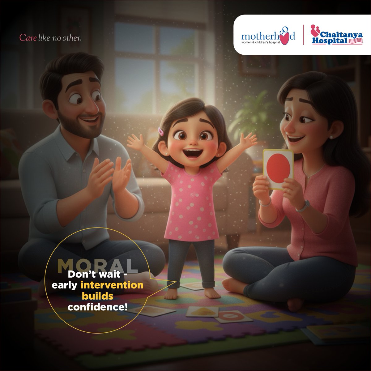 ChaitanyasChd's tweet image. Speech delay isn’t something to ignore — it’s something to understand. With early therapy and the right guidance, children can make incredible progress.

📞 0172 5088088

#SpeechDelay #ChildDevelopment #EarlyIntervention #MotherhoodChaitanyaHospital