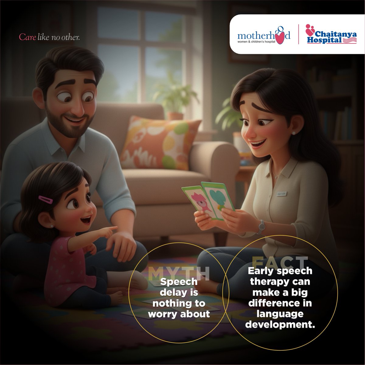ChaitanyasChd's tweet image. Speech delay isn’t something to ignore — it’s something to understand. With early therapy and the right guidance, children can make incredible progress.

📞 0172 5088088

#SpeechDelay #ChildDevelopment #EarlyIntervention #MotherhoodChaitanyaHospital