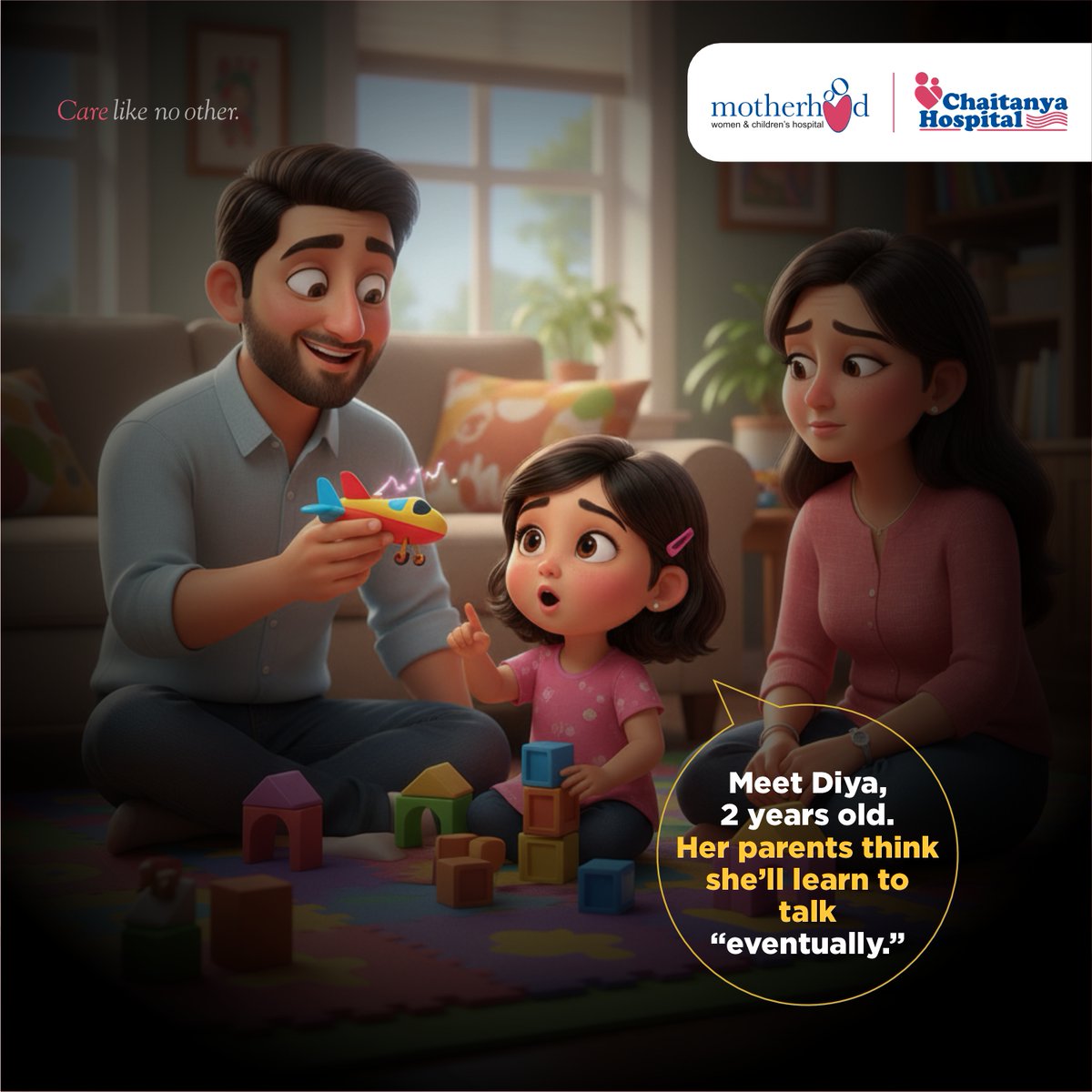 ChaitanyasChd's tweet image. Speech delay isn’t something to ignore — it’s something to understand. With early therapy and the right guidance, children can make incredible progress.

📞 0172 5088088

#SpeechDelay #ChildDevelopment #EarlyIntervention #MotherhoodChaitanyaHospital