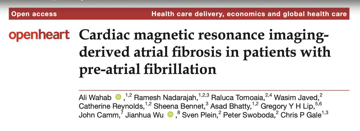 LiverpoolCCS's tweet image. Cardiac magnetic resonance imaging-derived atrial fibrosis in patients with pre-atrial fibrillation #Afib @LHCHFT @LivHPartners  openheart.bmj.com/content/12/2/e…
