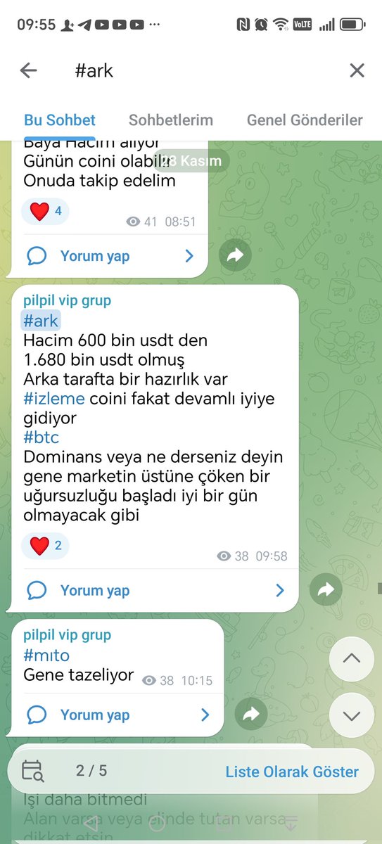 HakkPilpil's tweet image. Günaydın
Dün
#özel gurupta yazdığımız ve ısrarla üstünde durduğumuz
#ark
0.0285 den
0.0315 görerek
18 saatte
%13 kar yapmıştır
Devamı gelebilir
Bu arada gene üstünde durduğumuz
#form
0.395
Bu tatil gününde belki bir sürpriz yapabilir
Asla yatırım tavsiyesi değildir