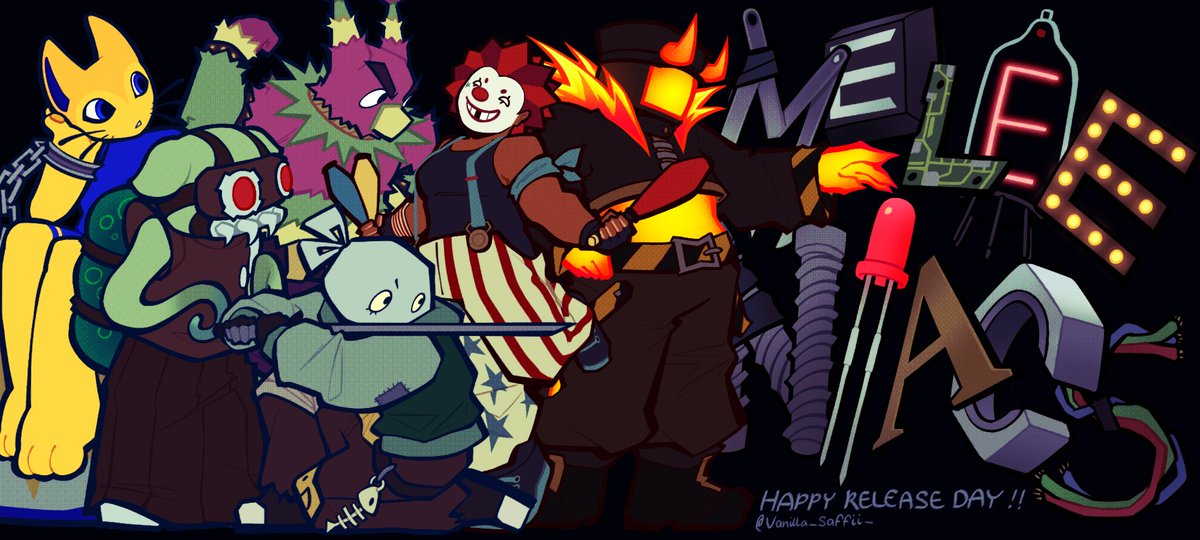 it's late but it's still within time !! happy meleeniacs release yayy !! #meleeniacs