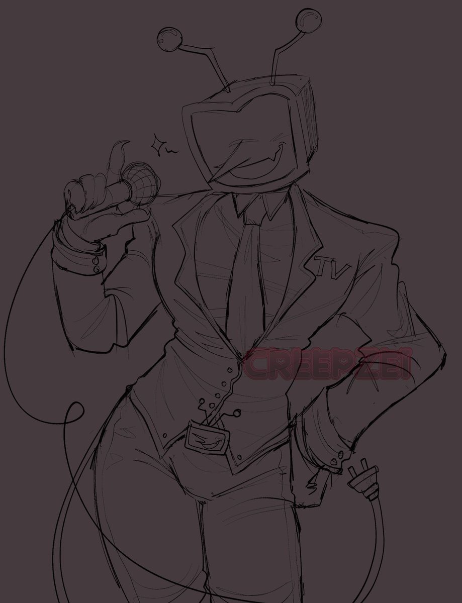 creepzei's tweet photo. ♥️still taking a heavy break but I like his design;;
---
#tenna #deltarune #tennadeltarune #deltarunetenna #sketch #fanart #creepzeisart #creepzei
((Forgive me I know nothing of deltarune chapter 3 I just like his design and have been trying to get back into deltarune)) https://t.co/SmWbFYgLjq