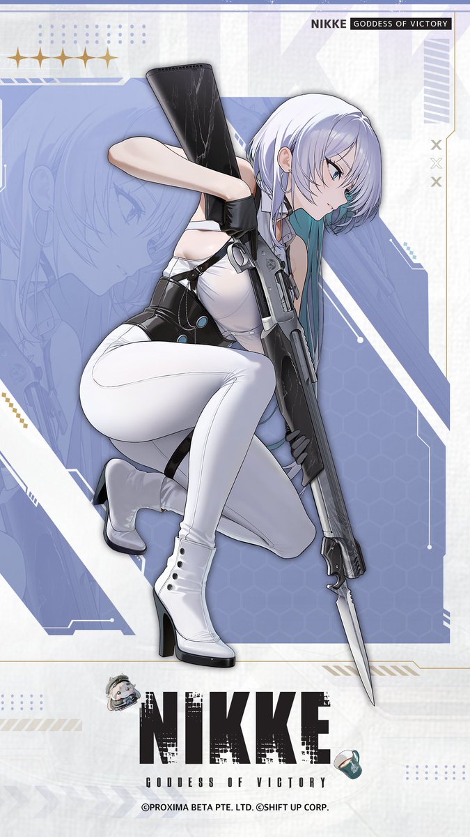 NIKKE_en's tweet image. 【NIKKE PROFILE - Brid: Silent Track】

The AZX finally starts bringing civilian passengers to the surface.
The first of those passengers, Nora, gave Brid a new outfit to wear.

"What a meaningful day.
The AZX will finally be able to take passengers to the surface."

#NIKKE…