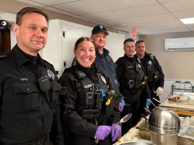 Our team had a blast serving Thanksgiving lunch at the Carver Council on Aging. It was awesome seeing all our friends at the COA.

Thank you to the Carver Police Union for the 🦃&amp;🥧!