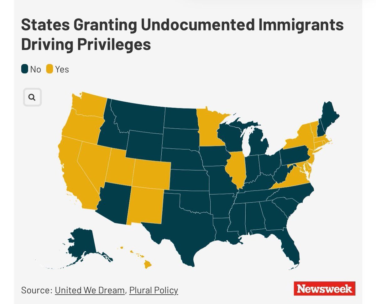 Do you support banning illegal immigrants from getting a US driver’s license?

1. Ban all of them.
2. No no no.