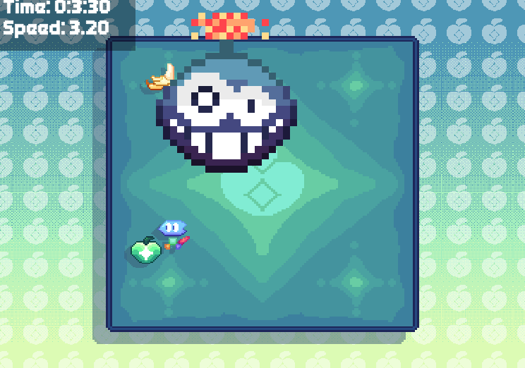 TheToraQ's tweet image. Hi!

I&apos;m glad to announce that I&apos;m launching Apples and Bananas on Itch io tomorrow! This is a small project that&apos;s been in the works for months, but now that it&apos;s finished, I hope you guys get to check it out by then.
#indiegame #indiegamedev #gamemaker #itchio