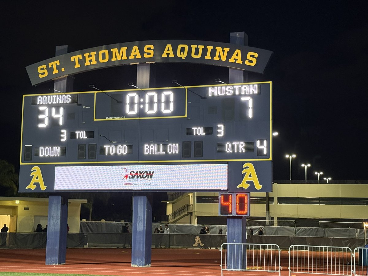 Aquinas Football tweet media