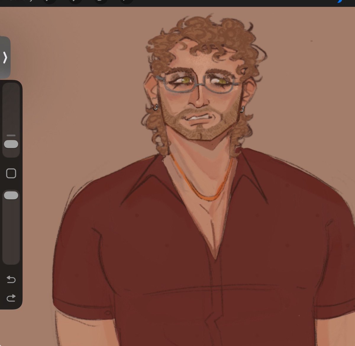 When you lowkey an 80s punk rocker but your boyfriend is a bubblegum pop princess 👀👀👀 (Ashton in my record shop au. *gets ran over by a car*)