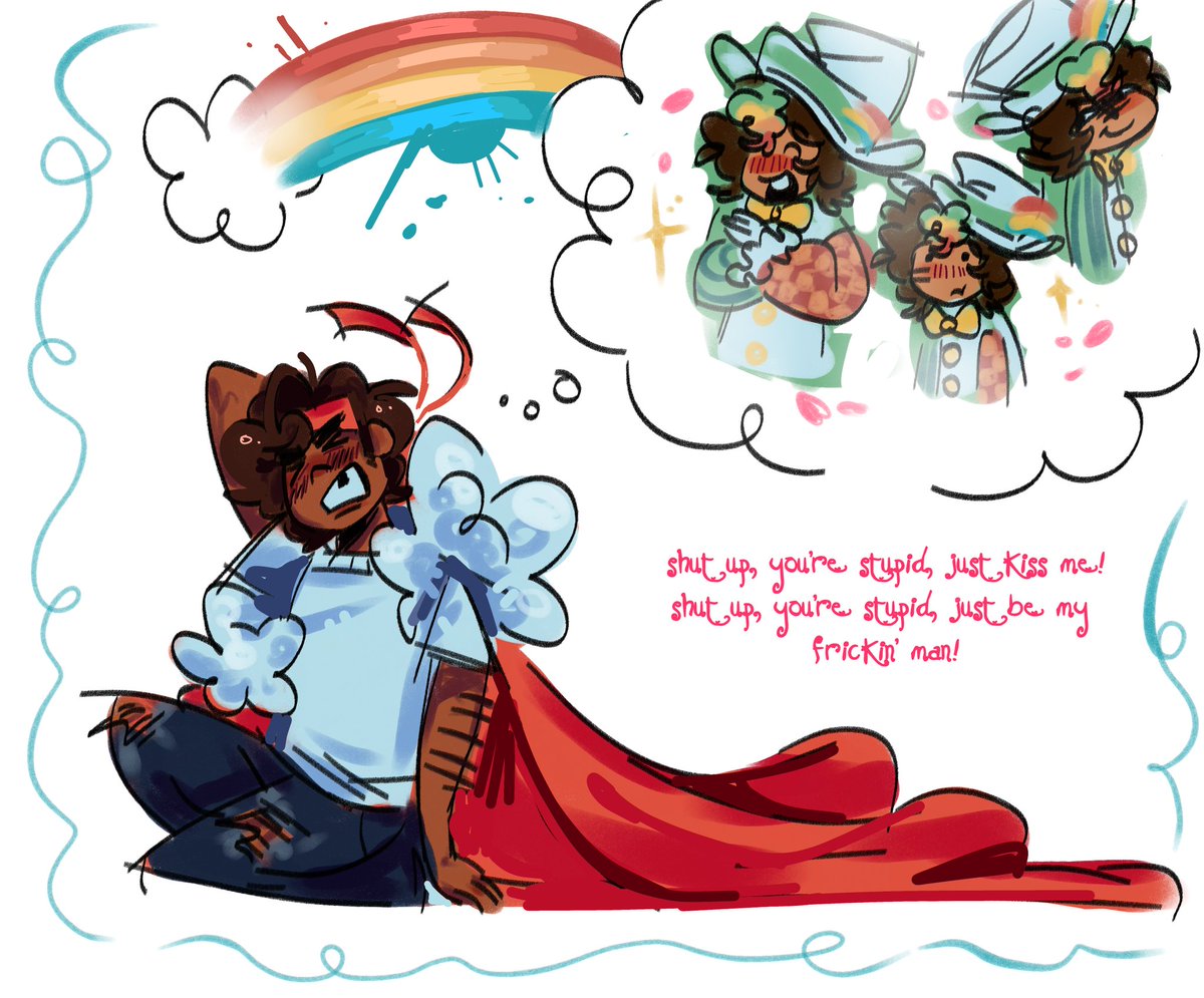 hermitshipping joelshipping I AM NOT FINISHING THIS NOBODY GAF😭😭😭take my stupid slop scraps