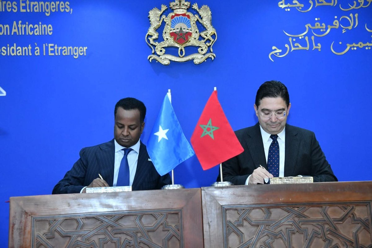 Morocco: 120 deeq sanadkiiba Soomaaliya 📚🤝
Labada dal waxay bilaabeen iskaashi cusub oo 2026–2028 ah, kana kooban waxbarasho, tababar iyo horumar dhaqan-dhaqaale.