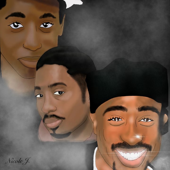 VGOS1's tweet image. Art of the Day! "2 pac". Buy at: ArtPal.com/Realcole98?i=9…