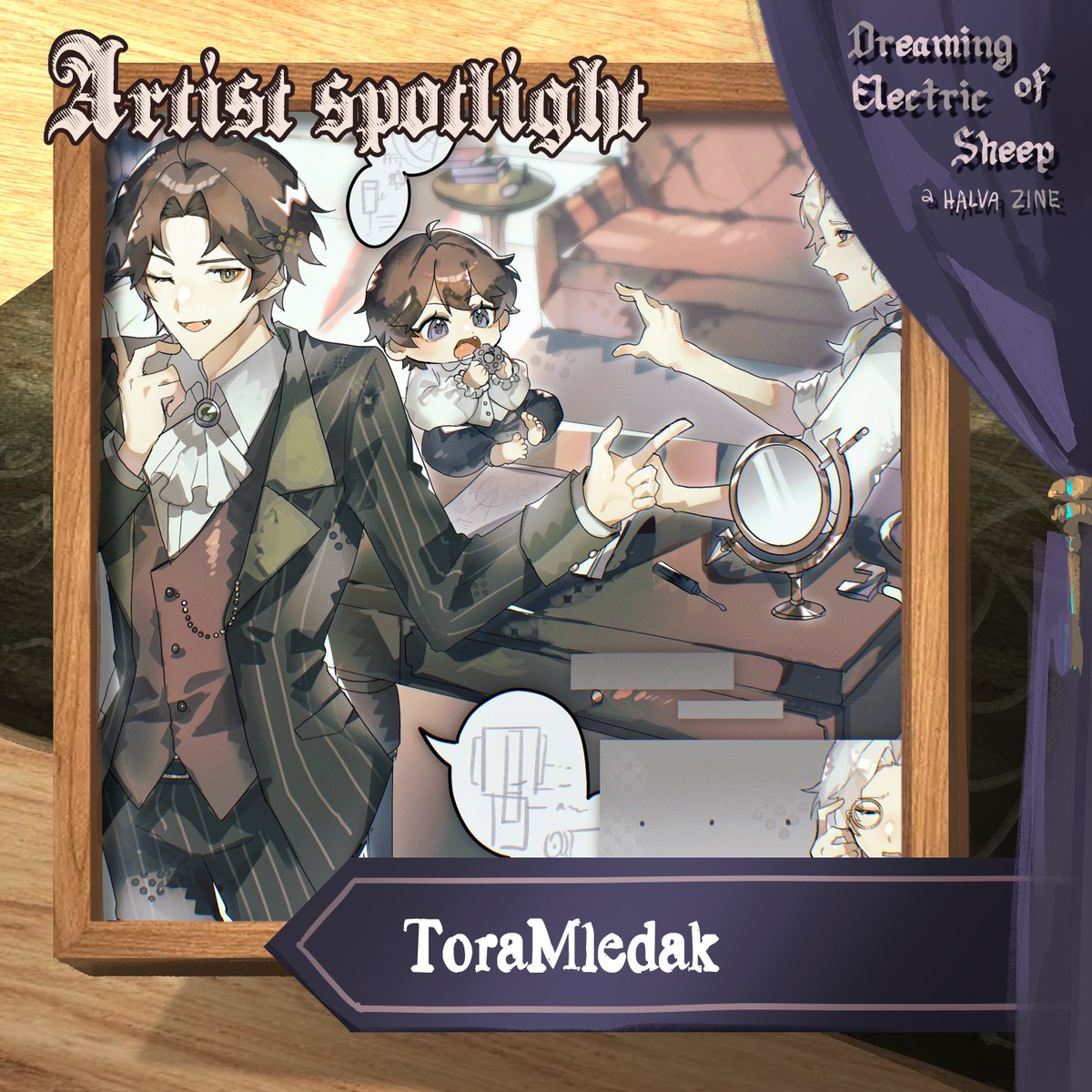 Dreaming of Electric Sheep - A Halva zine tweet media